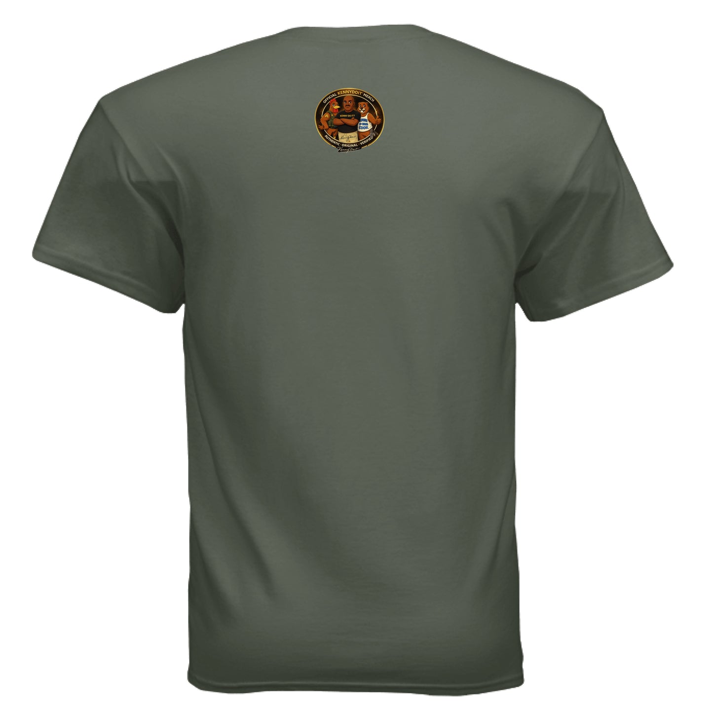 MILITARY GREEN - BACK