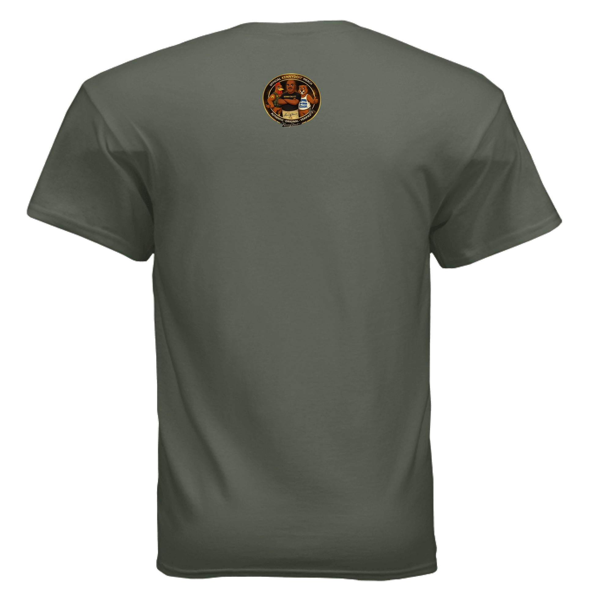 MILITARY GREEN - BACK