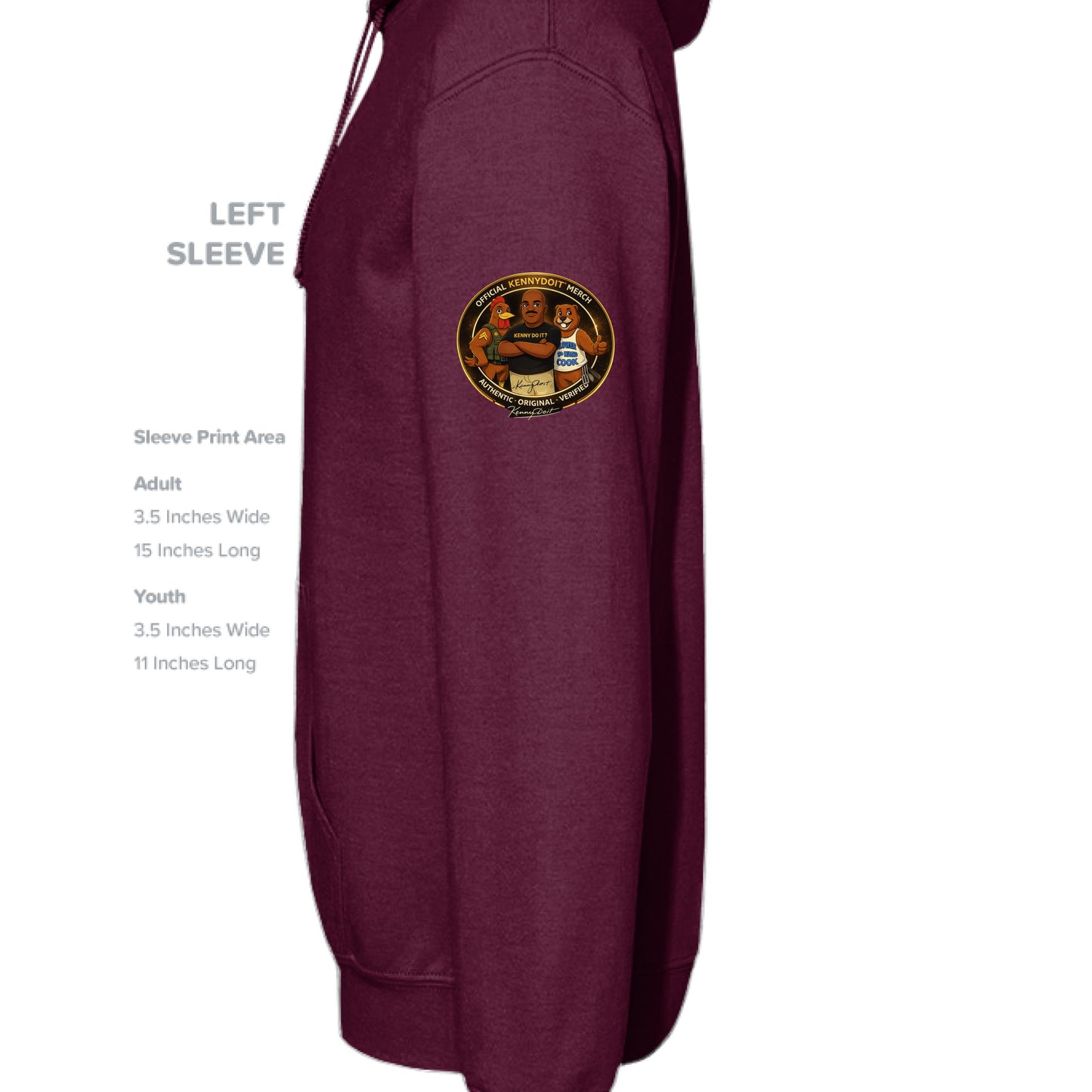 MAROON - SLEEVE_LEFT