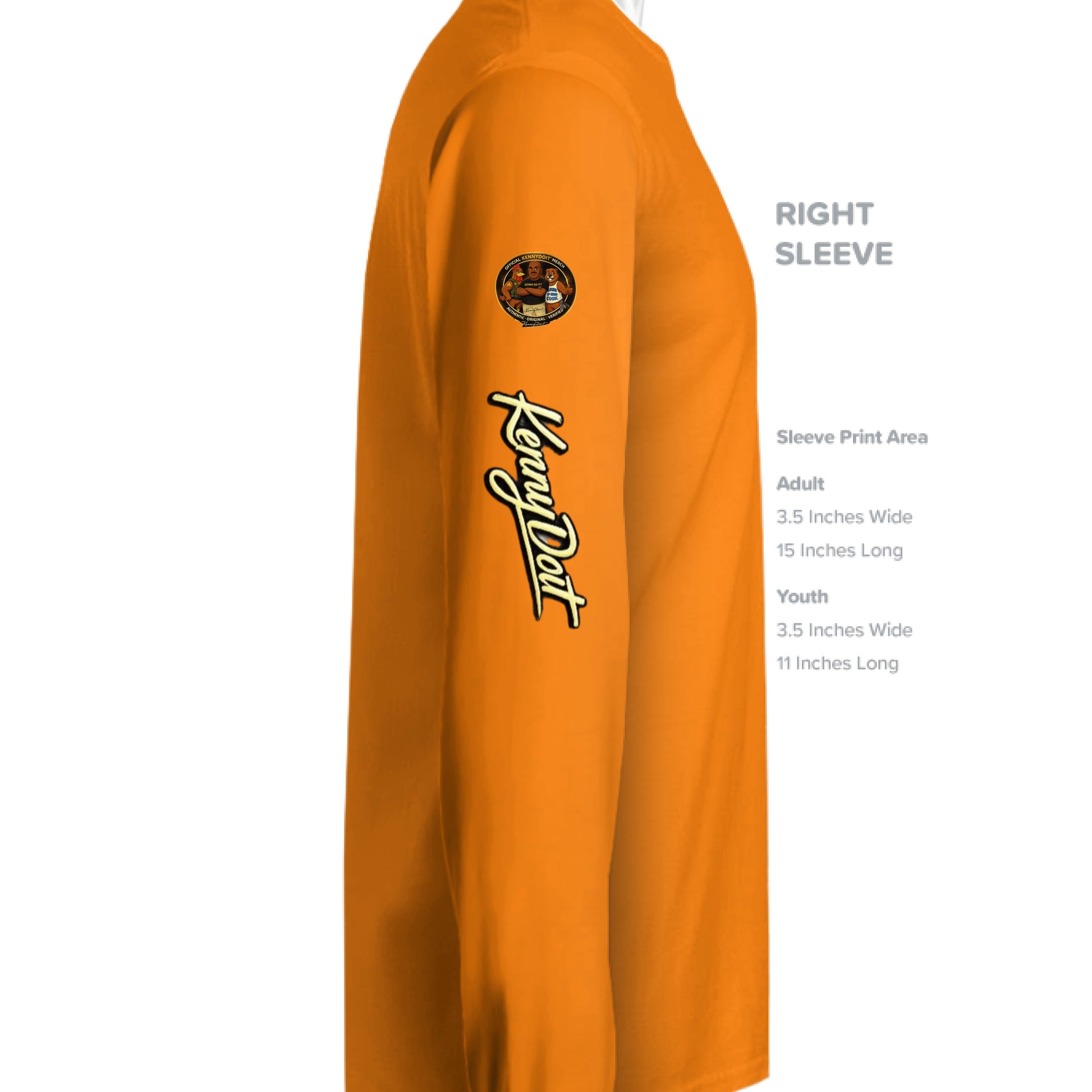 SAFETY ORANGE - SLEEVE_RIGHT
