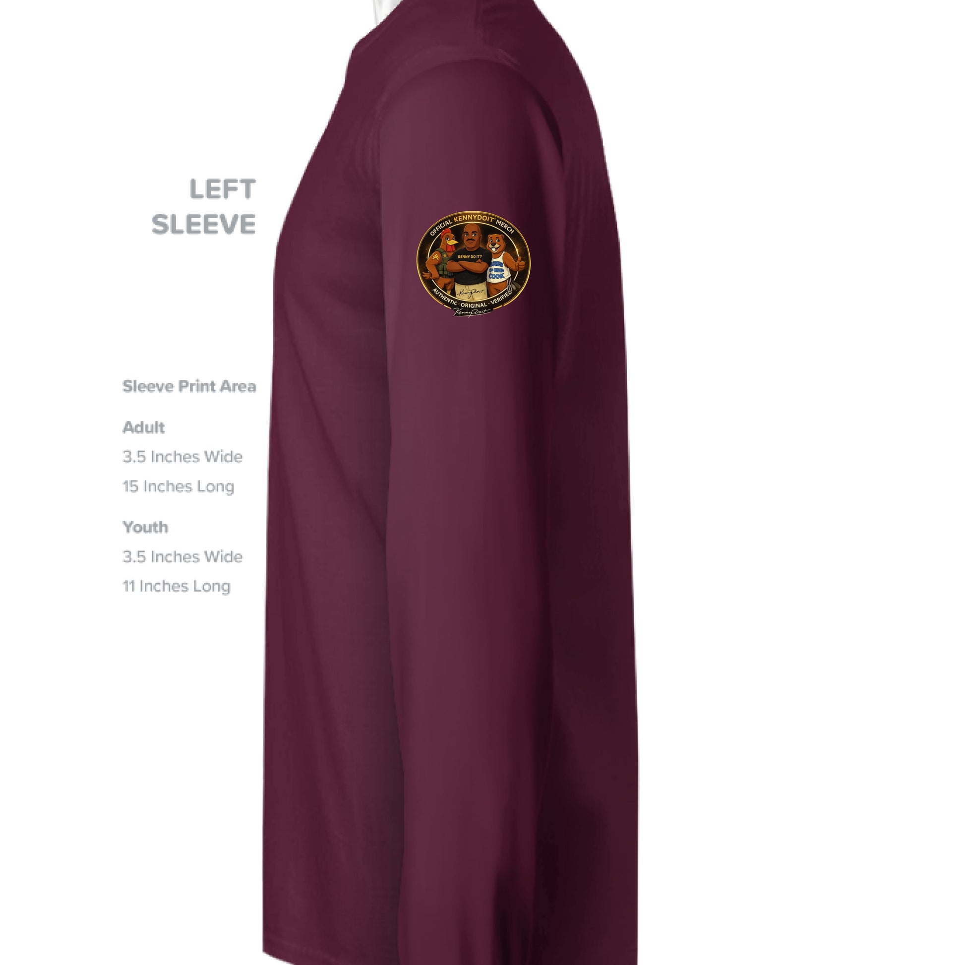 MAROON - SLEEVE_LEFT