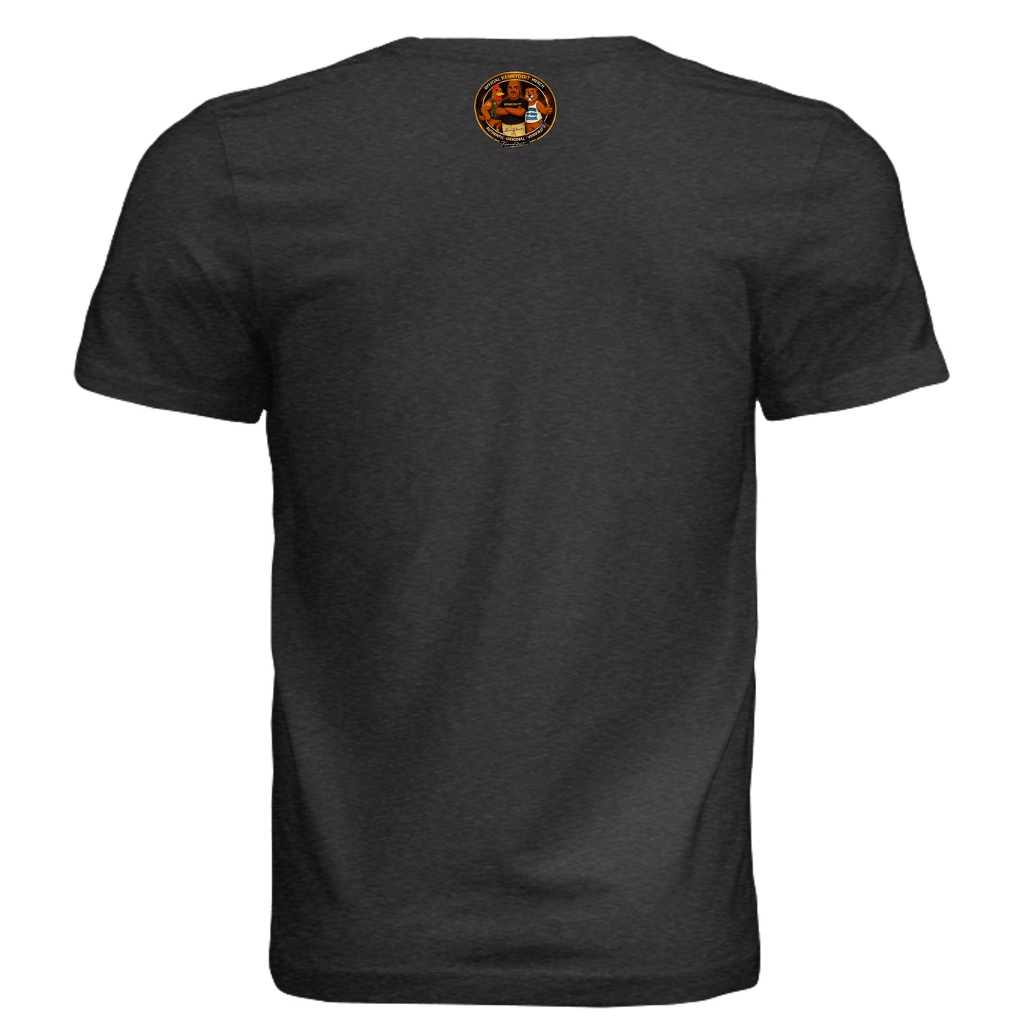 BLK HTHR TRIBLND - 3413C - BACK